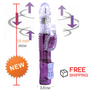USB Charge Thrusting Powerful adult Dildo G-spot Vibrator Massager Female sex toy UP