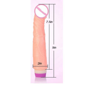 Cytherea Dildo Realistic Adult Toy with Vibrator 9 Inch