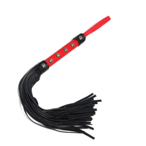 Rivet Leather Whip Role Play Riding Crop Flogger flirting Game toy