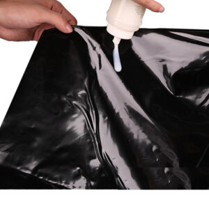 Cytherea Waterproof  PVC Bed Sheet for wet games Black