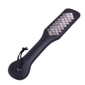 Studded Paddle for Spanking Sexual Punishment Lover-Silver Rivet