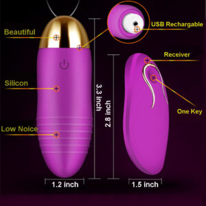 Cytherea USB Rechargable Powerful Remote Control Vibrating Love Egg