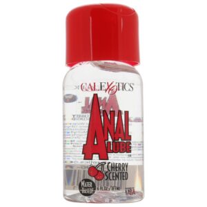Cal Exotics Anal Lube, Water Based Cherry Scented, 6-Ounce (177ml) Bottles