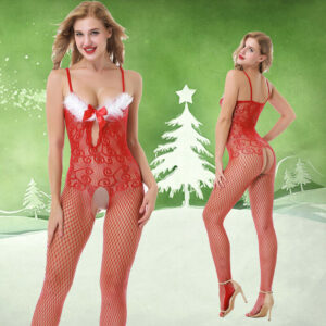 Cytherea Babydoll Red Women Christmas Lingerie Santa Sleepwear 8976