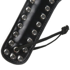 Cytherea Heart Rivet Leather Paddle