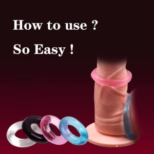 Cytherea Sun Silicone Penis Cock Ring For Men 3 PK