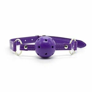 Cytherea Color Faux Leather Breathable Mouth Ball Gag