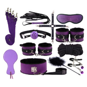 Cytherea 12PC Slave Bondage Set SM kit Under Bed Restricted Toys BDSM