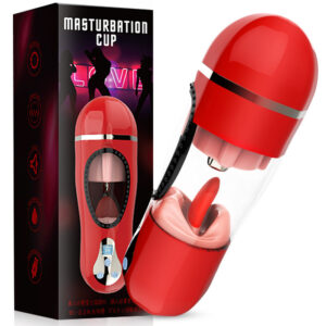 Cytherea USB Charging Tougue Vibration Masturbators Soft Realistic Vagina & girl Moaning Pussy Masturbation Sex Toy for Men