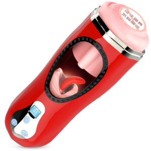 Cytherea USB Charging Tougue Vibration Masturbators Soft Realistic Vagina & girl Moaning Pussy Masturbation Sex Toy for Men