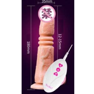The Up-Down Movement Penis Rechargable wired Women Toy 7 inch