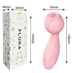 Cytherea Rechargeable Pink Rose Silicone Vibrator