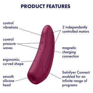 Satisfyer Curvy 1+ Air Pulse Stimulator