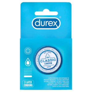 Durex Classic Condoms (3 Pack)