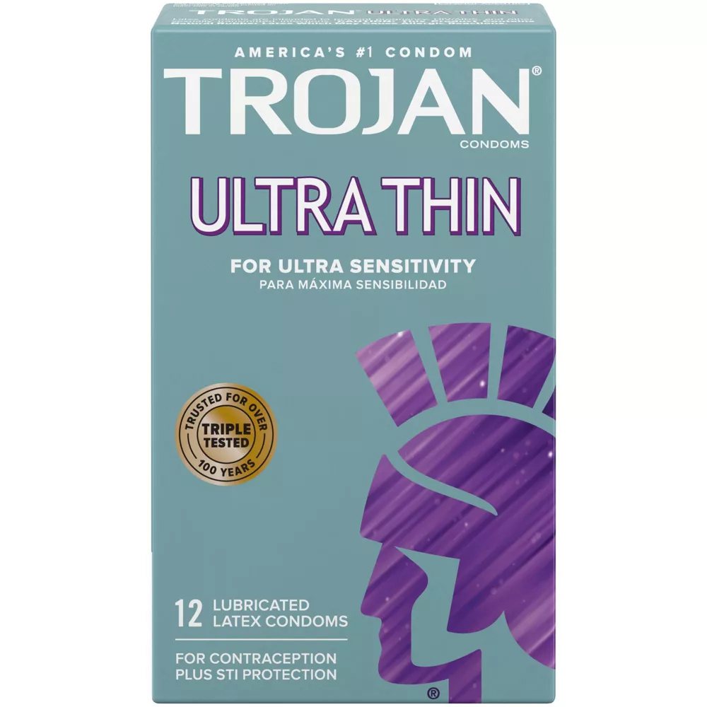 Trojan Ultra Thin Condoms (12 Pack)