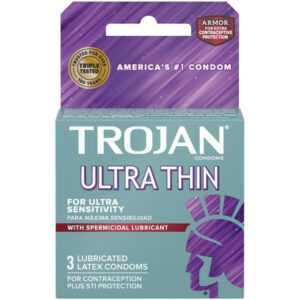 Trojan Ultra Thin Condoms (3 Pack)