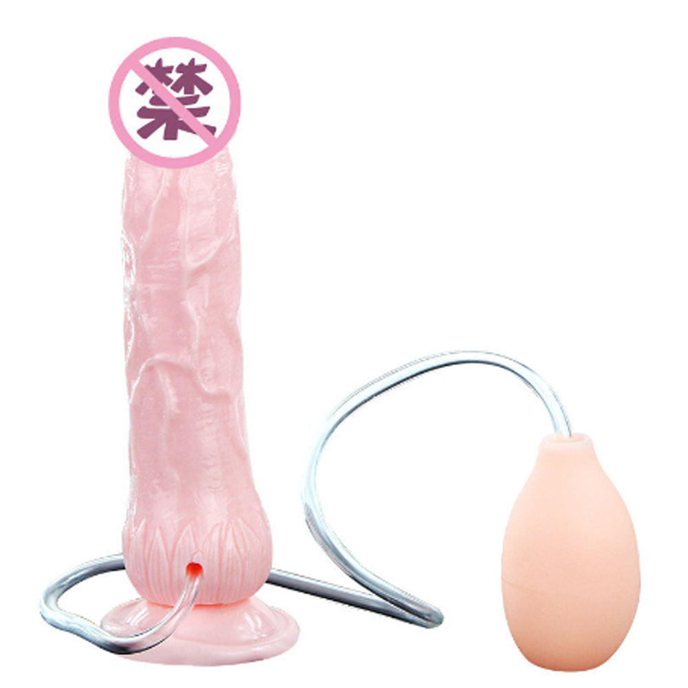 Water Spray Dildo Sex Toy for Women 8 Inch