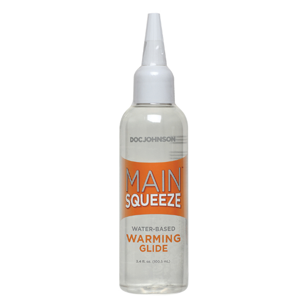 Main Squeeze Warming Water-Based Lubricant 3.4oz